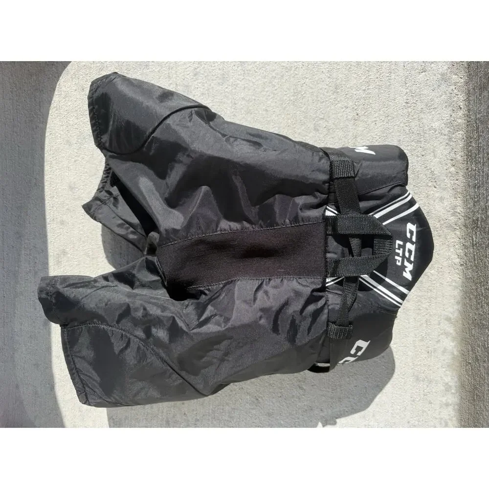 Youth: CCM LTP Youth Small Black Ice Hockey Pants Breezers Learn To Play YTH Lg
